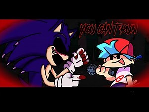 You Can't Run 3.0 WITH LYRICS (FNF Vs Sonic.EXE Mod Cover)