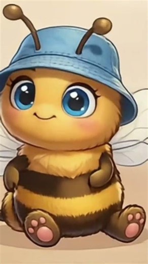 Meli la Petite Abeille 🐝 #bébé #comptine Boum Boum les animaux
