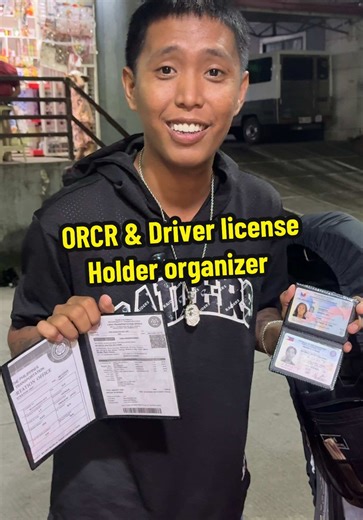 Affordable ORCR and Driver License Holder Organizer