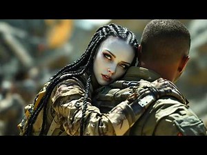 Everyone Left the Wounded Alien Woman Behind, Until a Human Soldier Carried Her