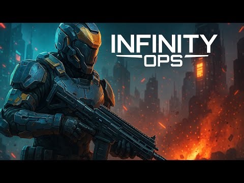 New gameplay/ infinity ops 😱Best sci-Fi FPS for android/ shooting game