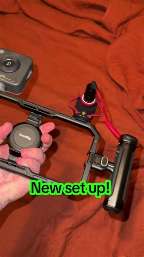 New camera set up for content! All from smallrig! #content #fyp #video #toys #news
