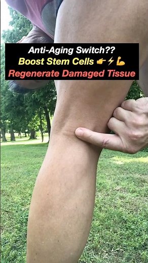 BL40 Acupoint Stimulation Increases Stem Cells, Regeneration, Repair.