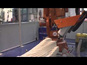 PowerMILL Focus Robot ABB Composite Panel Tool Rough