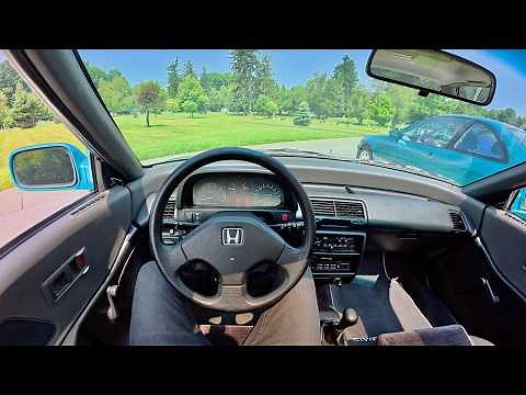 1991 Honda Civic Si (EF Hatchback) - POV Driving Impressions