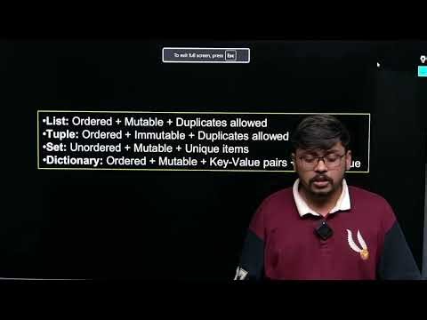 Day 18:Python While Loop | List Tuple Set Dictionary String वर While Loop कसा वापरायचा 🔥 | Marathi
