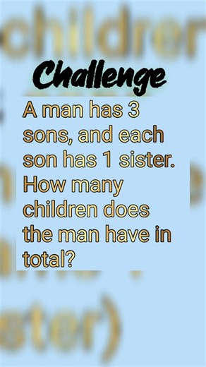 🧠 Only for Genius! How Many Children? #shorts