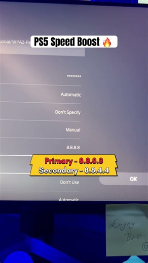 PS5 Internet Speed BOOST Trick! (Lag 50% Down)🔥
