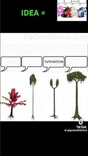 Lepidodendron :] ( pls famous ) credits from: Zlygwyn7k #extinct #memes #lepidodendron