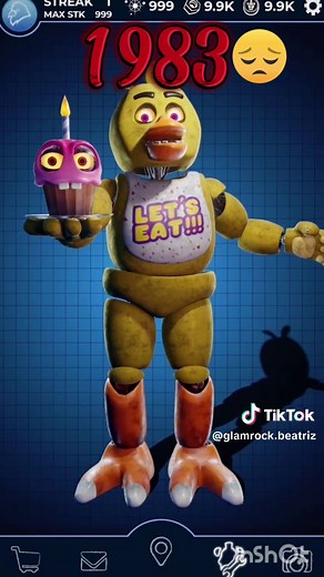 Glamrock Beatriz no TikTok