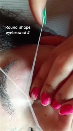 threading#Eyebrow threading tutorial for beginners||Eyebrow threading|| #eyebrows​ #threading​