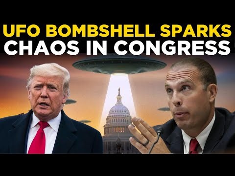 Breaking Live: Congress Reacts to Trump’s Shocking UFO Claims in Washington | US NEWS