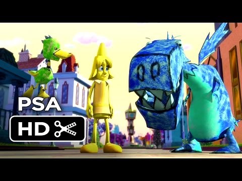 The Hero of Color City PSA (2014) - Owen Wilson Animated Movie HD