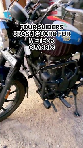 Most Trusted Crash Guard for Meteor 350 | Heavy Duty Protection | Royal Enfield Meteor 350 Must-Have