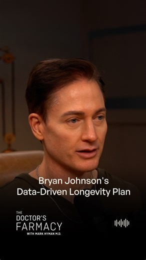 19K views · 104 reactions | I’m excited to have Bryan Johnson on today's episode of The Doctor’s Farmacy! Bryan shares his meticulous approach to tracking and measuring every aspect of his health to make informed lifestyle choices. We explore his structured diet, supplement regimen, and sleep optimization techniques—all designed to boost longevity and well-being. Don't miss these game-changing insights! Find the episode here: https://bit.ly/3y2EDYR | Mark Hyman, MD | Facebook