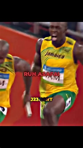 Jhart Edits on Instagram: "FASTEST Anchor leg in Track History  @usainbolt X @asafasub10king • • • • #sprinters #teamusa #racing #400m #sprinter #sprint #usainbolt #fieldevents #trackandfield #sports #running #track #relay #4x1 #hawkdown #run #jamaica #j23hart"