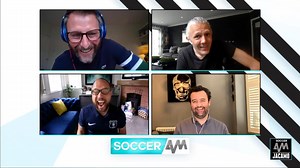 Stephen Graham and Daniel Mays are the first contestants in Soccer AM's newest quiz, Fenners Tenners! The pair have a chance to win a cash prize for their chosen NHS charity ❤️ | Soccer AM