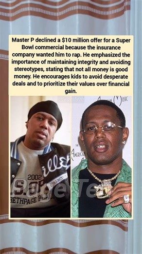 Master P: Choose integrity over cash, reject desperate deals #masterp #shorts