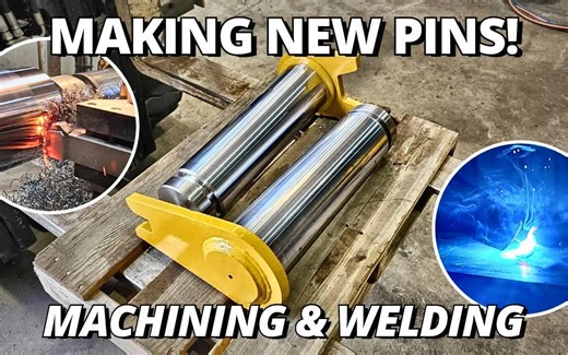 [Cutting Edge] 为CAT 657刮板拖拉机制作新销钉｜加工和焊接