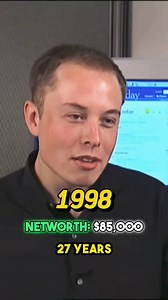 1.3M views · 1.9K reactions | Net Worth evolution of Elon Musk #elonmusk #networth #entrepreneur #billionaire | Net Worth | Facebook