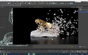 3dsmax tyflow粒子动画——表层剥离效果表现