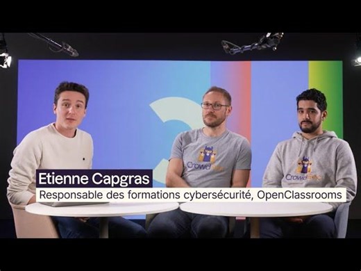 Webinaire CrowdSec x OpenClassrooms : unir nos forces pour démocratiser la cybersécurité. | CrowdSec
