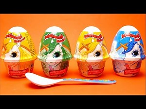 Unicorn Pudding Surprise - German Dessert with Unicorn Toys