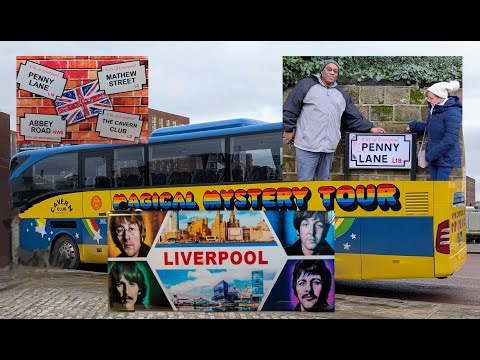 Liverpool, England - Beatles Magical Mystery Bus Tour #beatles #magicalmysterytour #Liverpool