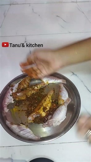 राणी फिश फ्राई | Rani machhi fry#raja rani fry#shoes#recipe#Tanu'& kitchen