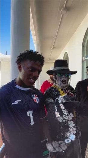 IShowSpeed Meets Dominican Michael Jackson #stream #short #ytshorts
