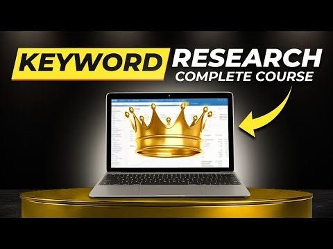 Niche & Keyword Research Complete Course (Live Process )