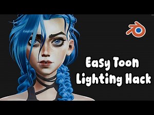 Better Toon Lighting in 1 Minute - Blender Mini Tutorial - [BEGINNER FRIENDLY]