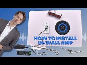 How to install Herdio 16bt in-wall amplifiers and ceiling speakers