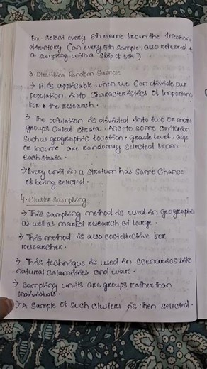 ugc net unit 5 .Methods of sampling.
