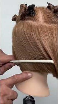Perfecting a one length bob haircut with Sam Villa