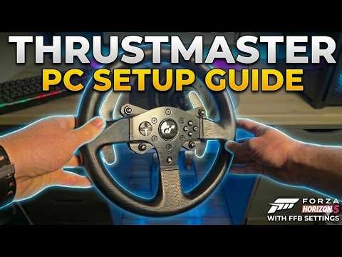 How To Setup Thrustmaster T300RS Wheel on PC: Best Forza Horizon 5 Settings (2026)