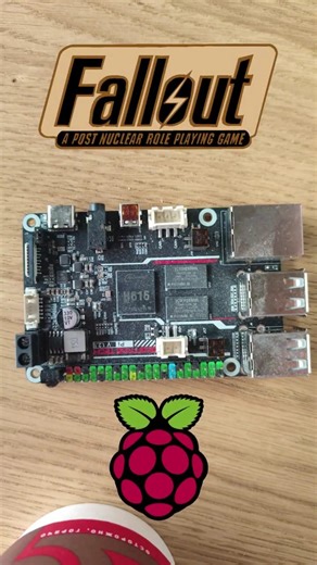 Fallout on Raspberry Pi #shorts #viralvideo #raspberrypi #fallout #gaming #games #raspberrypi5