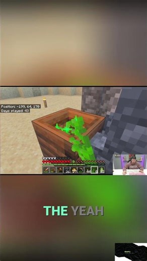 Minecraft Player Gets Achievement & Needs 1000 Plants! #shorts