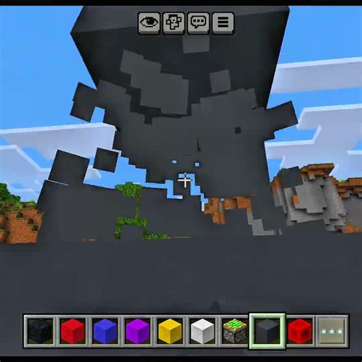 computer with moving screen 😮#minecraftbuilding #minecraftvideos #shorts