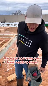 This may be the most useful tip ive ever posted 😂 #framing #framer #framers #24 | BRC Construction