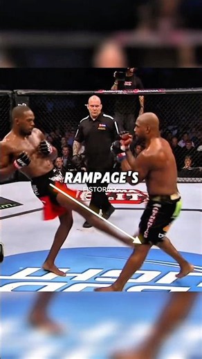 Jon jones’ Oblique Kick That Shocked Rampage #ufc