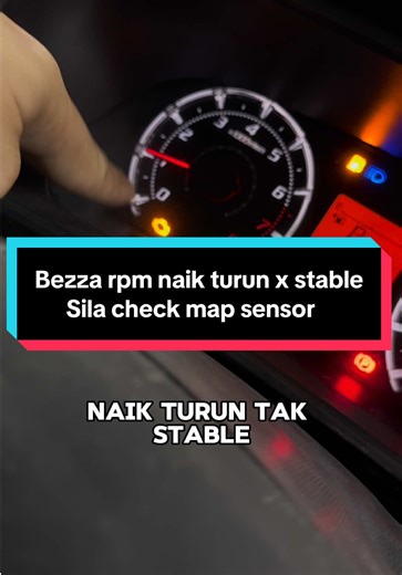 Solving Unstable RPM in Bezza: Check Map Sensor