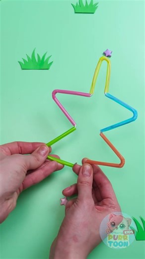 ✨ DIY Straw Bubble Blower Toy, Blow Huge Bubbles! 🥤