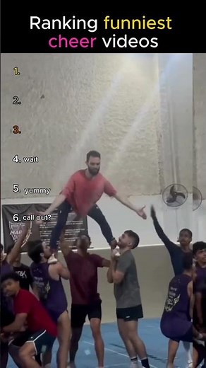 Ranking funniest cheer videos