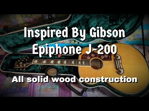 Epiphone J-200 Inspired By Gibson Review