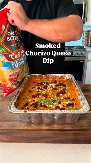Smoked Chorizo Queso Dip 🧀