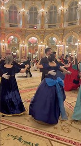 Stepping into the magic of a Parisian ballroom… the waltz has never felt so timeless ✨