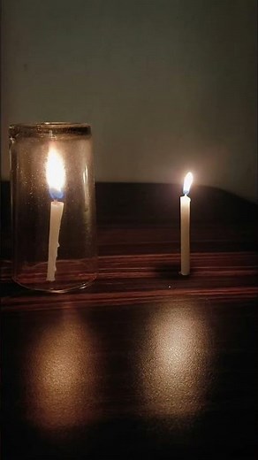 “Oxygen Test with Candle – Simple Science Trick!”#shorts#experiment