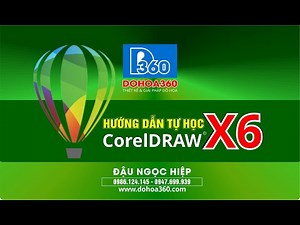 Bài 12. Chuyển đổi bitmap sang vector tự động trong CorelDRAW X6 | Học CorelDRAW