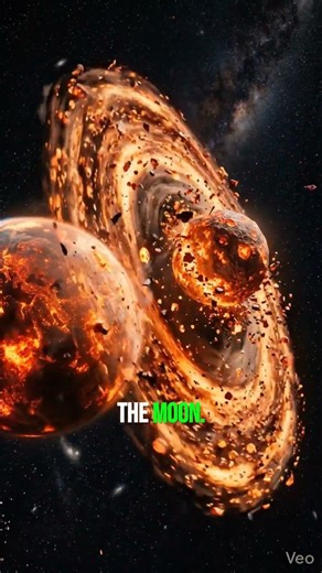 Theia Collision Theory Explained | Moon Origin Mystery 🚀